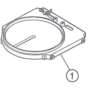 SI-150S #01 Shaving Disc with Frame